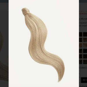 20 Inch Luxy Hair Beige Blonde Ponytail (120g)